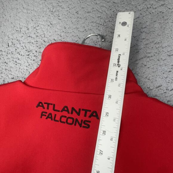 Atlanta Falcons Jacket Mens Large NFL Football Softshell Full Zip GIII Apparel - Picture 6 of 15